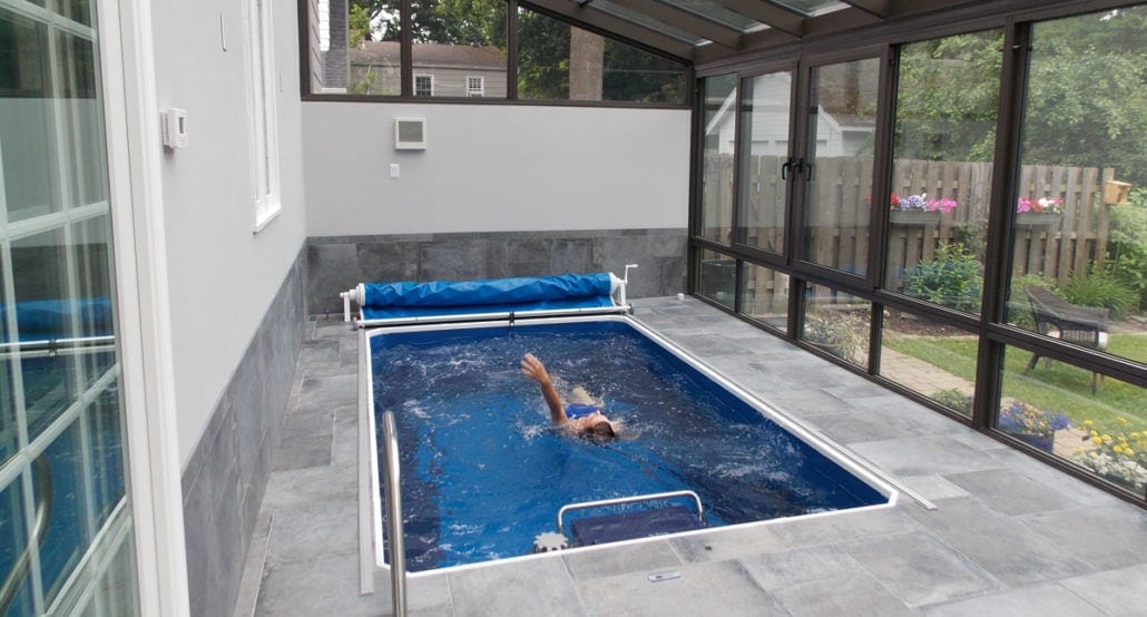 Endless Pools, Performance, installerat i uterum