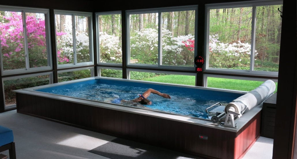 Endless Pools, Performance, i uterum mot trädgård