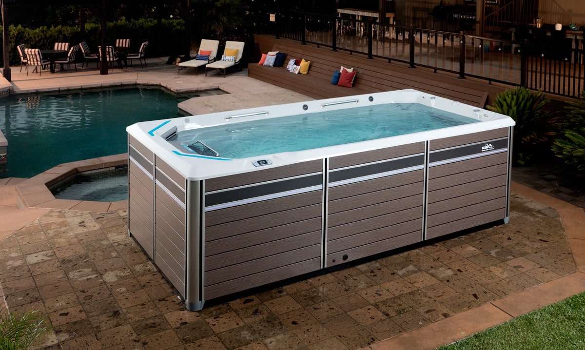 Endless Pools, Fitness System, E550, i poolmiljö