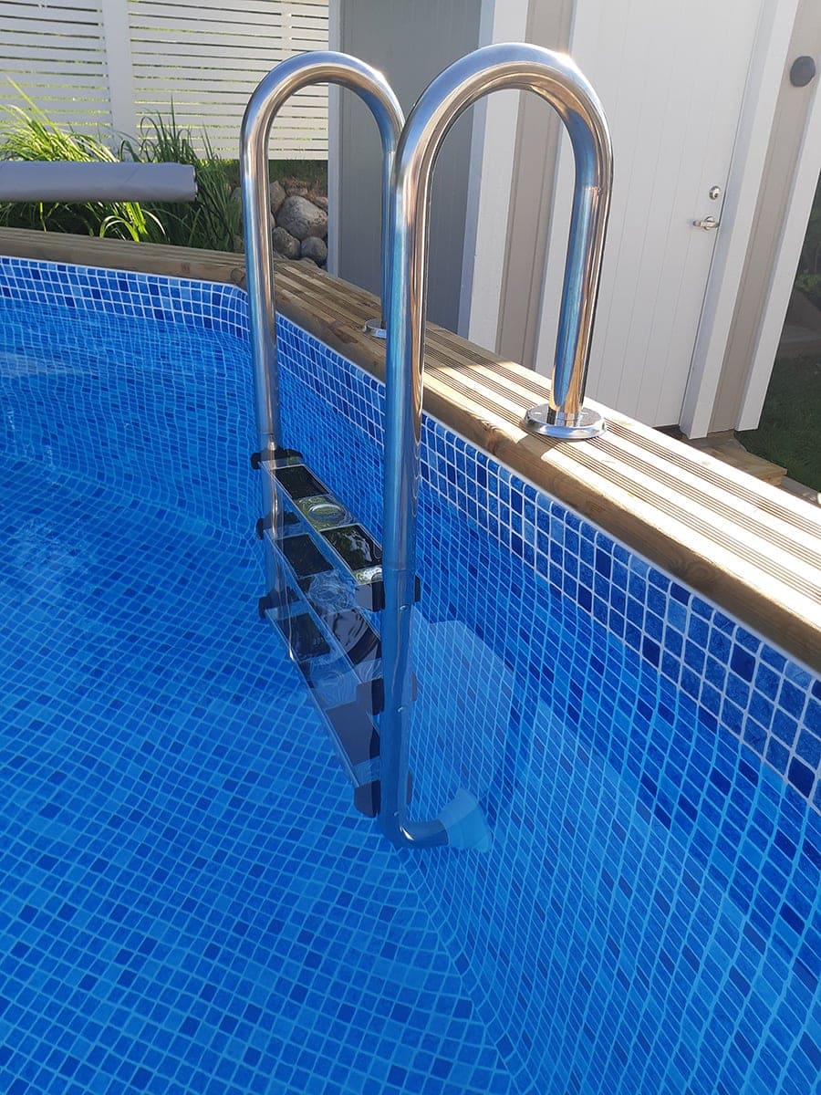 Stege till Gardenpool, invändig